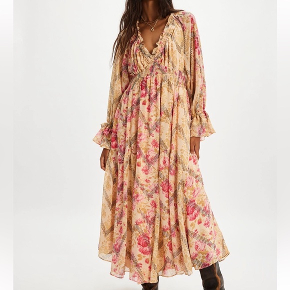 Free People Dresses & Skirts - NWT! Free People Lena Midi Dress